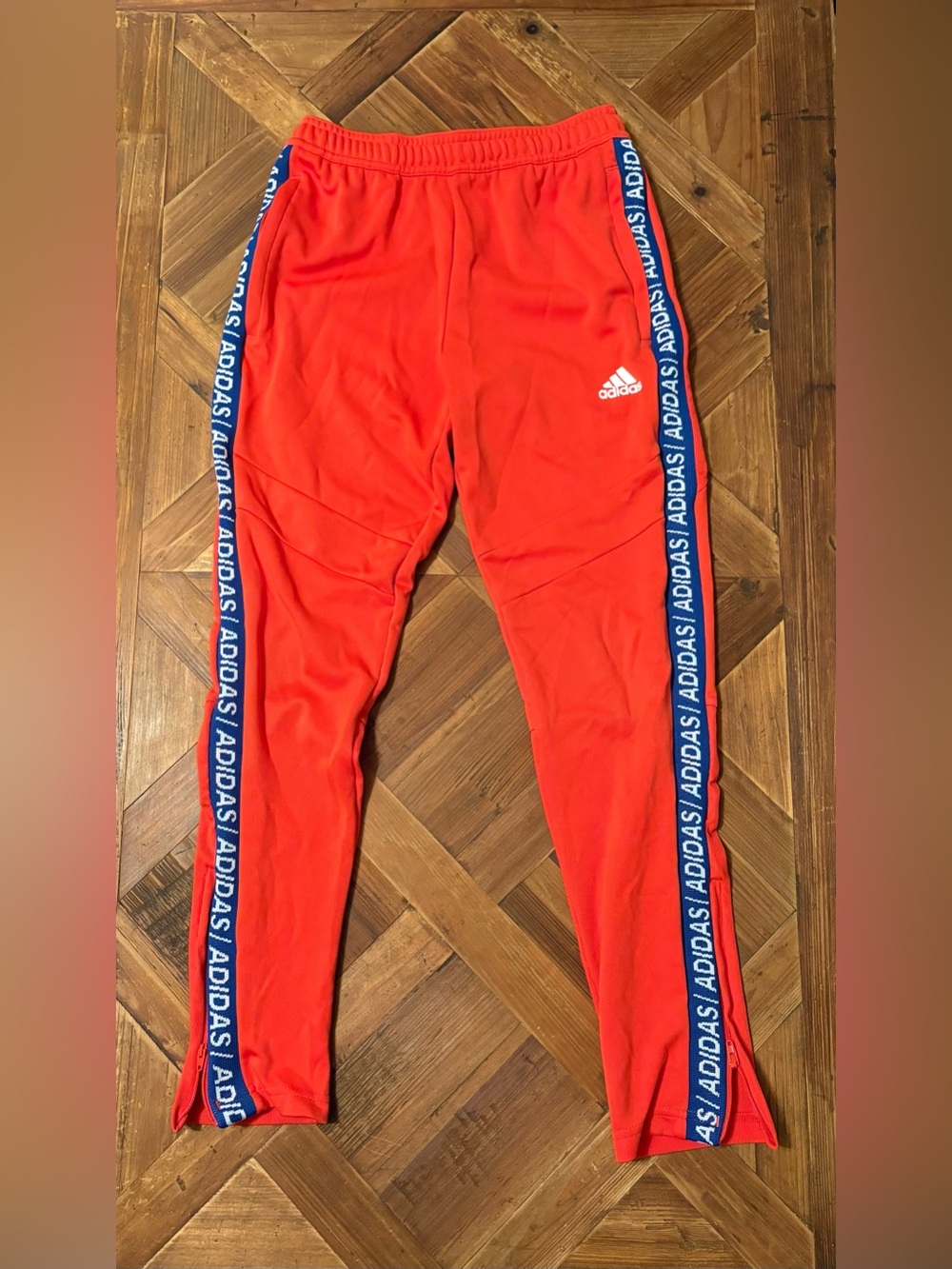 adidas Trio 19 Track Pants with Blue Side Tape